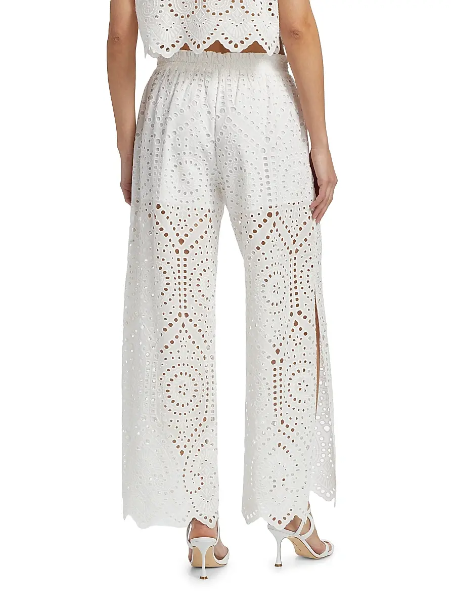 Generation Love Women's Connie Cotton Eyelet Pants | Thumbnail 5 Generation Love Women's Connie Cotton Eyelet Pants | Thumbnail 5