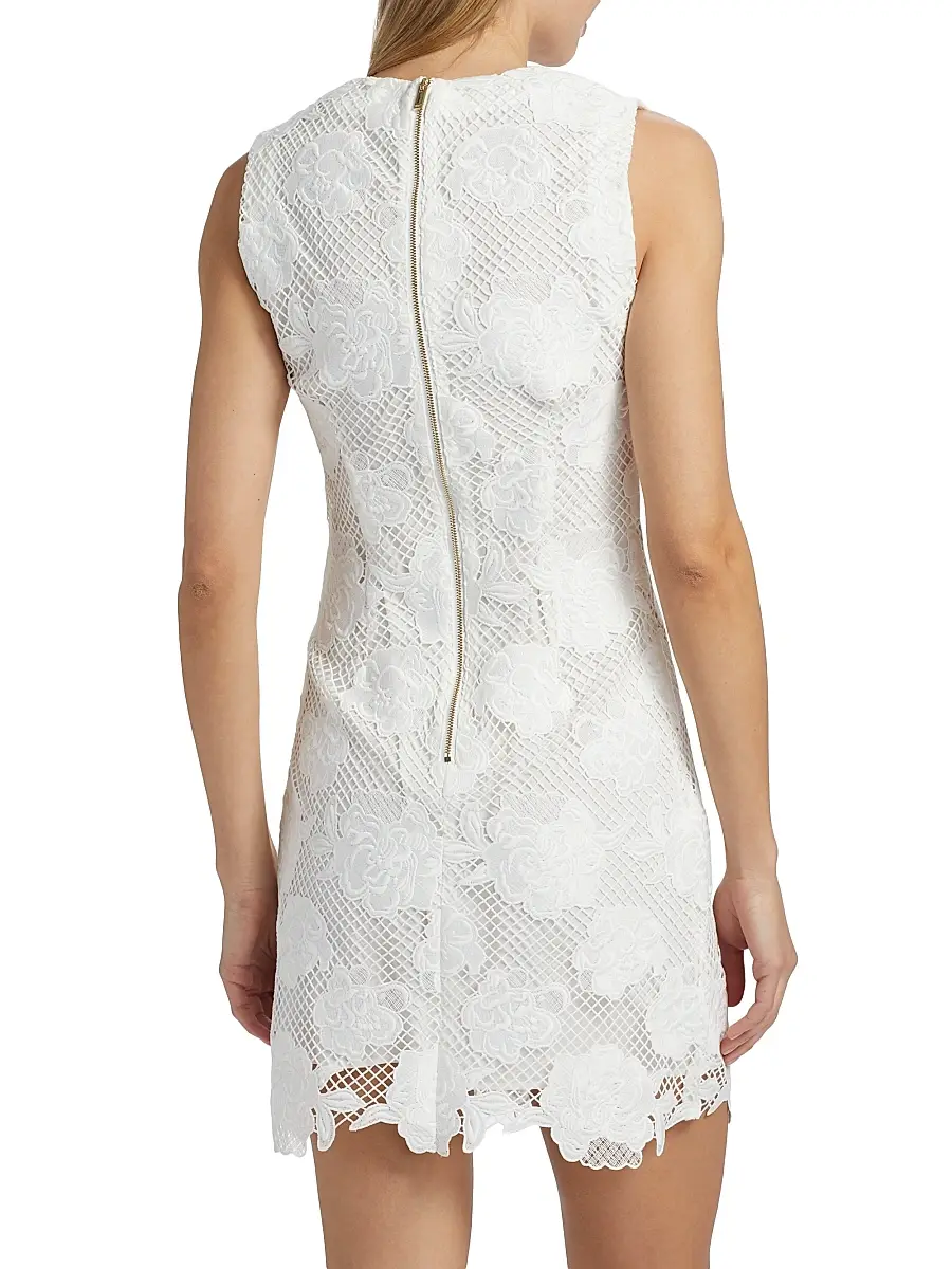 Generation Love Women's Dania Floral Mesh Minidress | Thumbnail 5 Generation Love Women's Dania Floral Mesh Minidress | Thumbnail 5