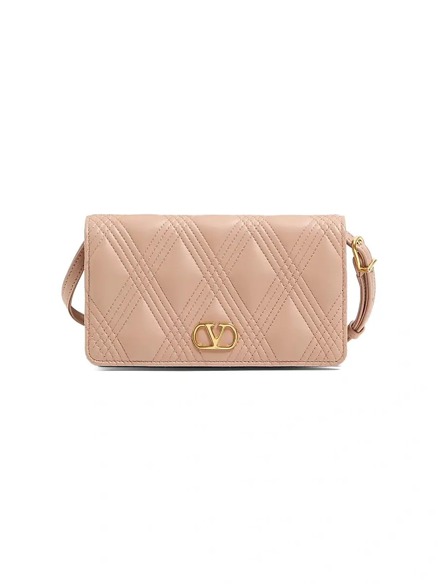 Valentino Garavani Women's Quiltie 67 Mini Shoulder Bag - Rose Cannelle | Image 1 Valentino Garavani Women's Quiltie 67 Mini Shoulder Bag - Rose Cannelle | Image 1