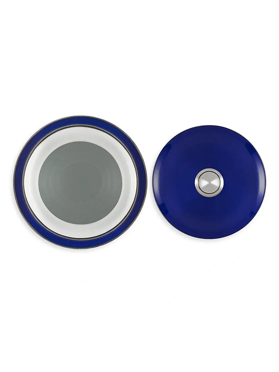 Dolce & Gabbana Blue Mediterraneo Sugar Bowl & Lid - Blue | Thumbnail 2 Dolce & Gabbana Blue Mediterraneo Sugar Bowl & Lid - Blue | Thumbnail 2