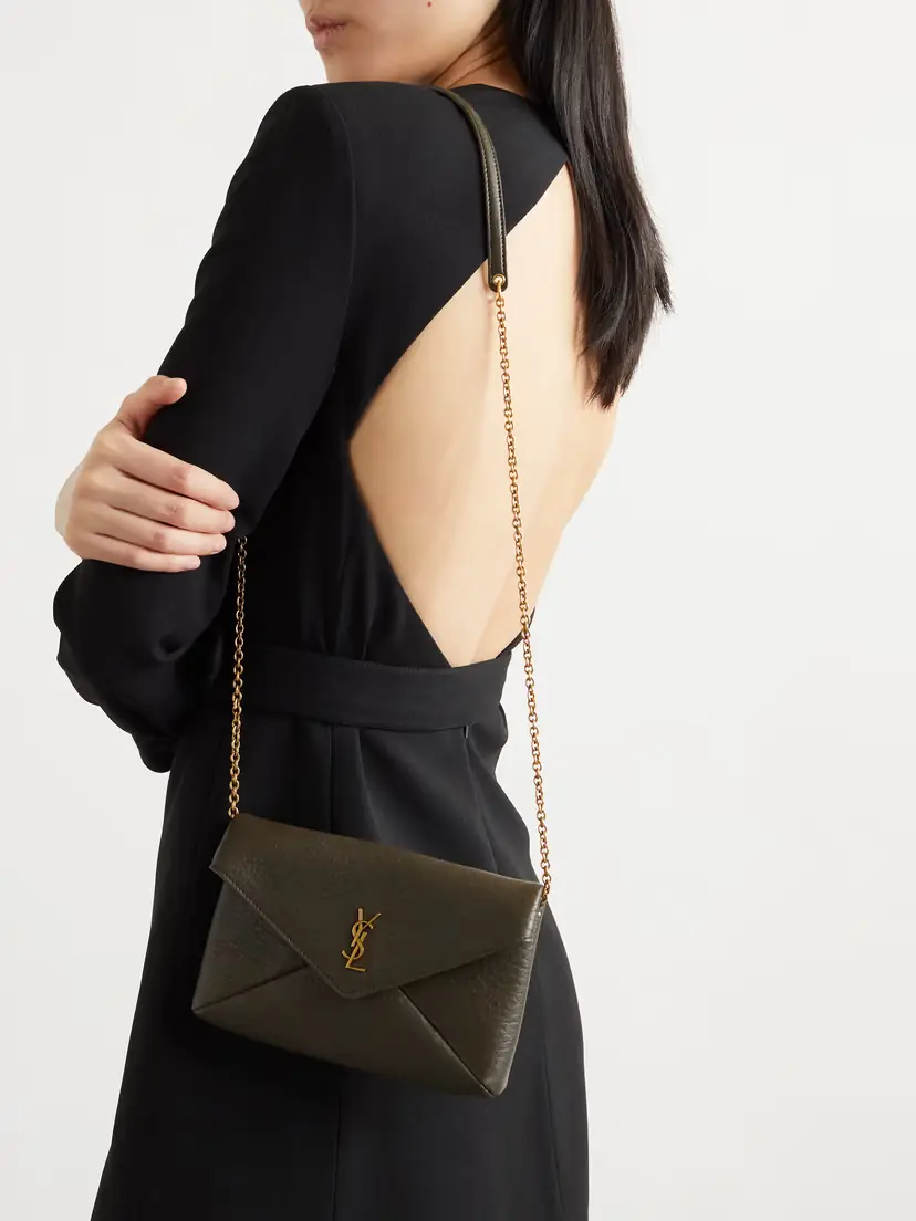 Saint Laurent Cassandre Textured-leather Shoulder Bag | Thumbnail 2 Saint Laurent Cassandre Textured-leather Shoulder Bag | Thumbnail 2