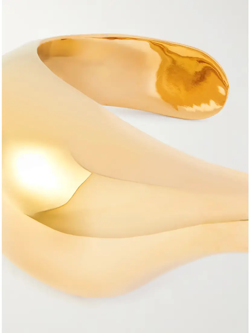 Saint Laurent Brancusi Gold-tone Cuff | Thumbnail 4 Saint Laurent Brancusi Gold-tone Cuff | Thumbnail 4