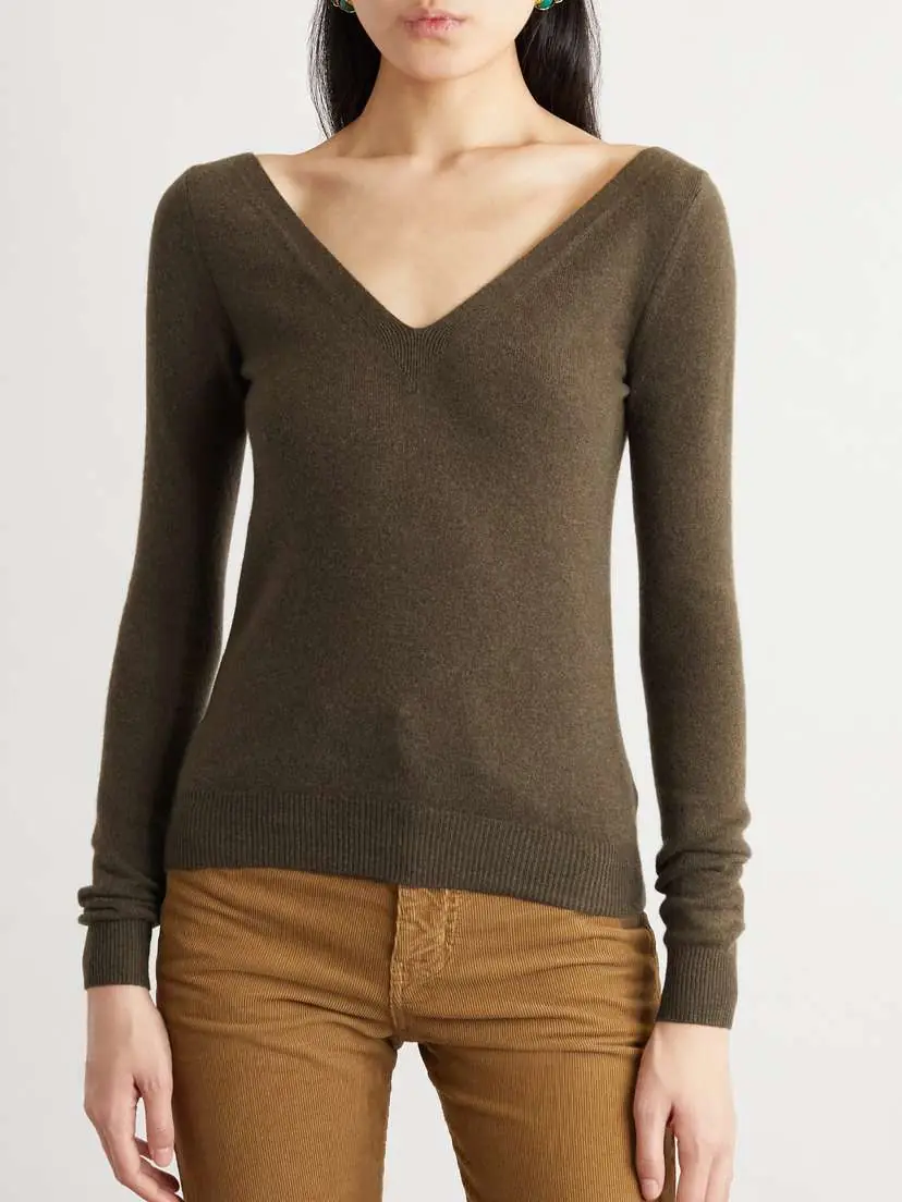 Saint Laurent Cashmere Sweater | Thumbnail 3