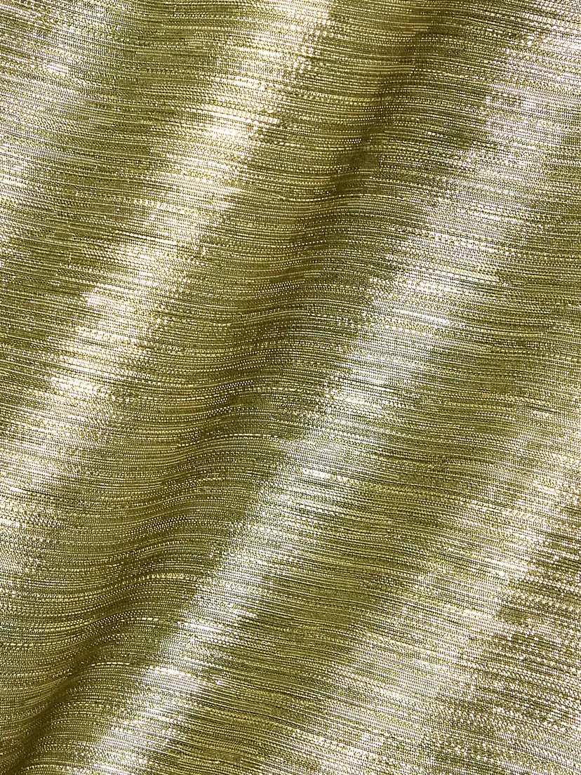 Valentino Garavani Printed Metallic Silk-blend Midi Dress | Thumbnail 4 Valentino Garavani Printed Metallic Silk-blend Midi Dress | Thumbnail 4