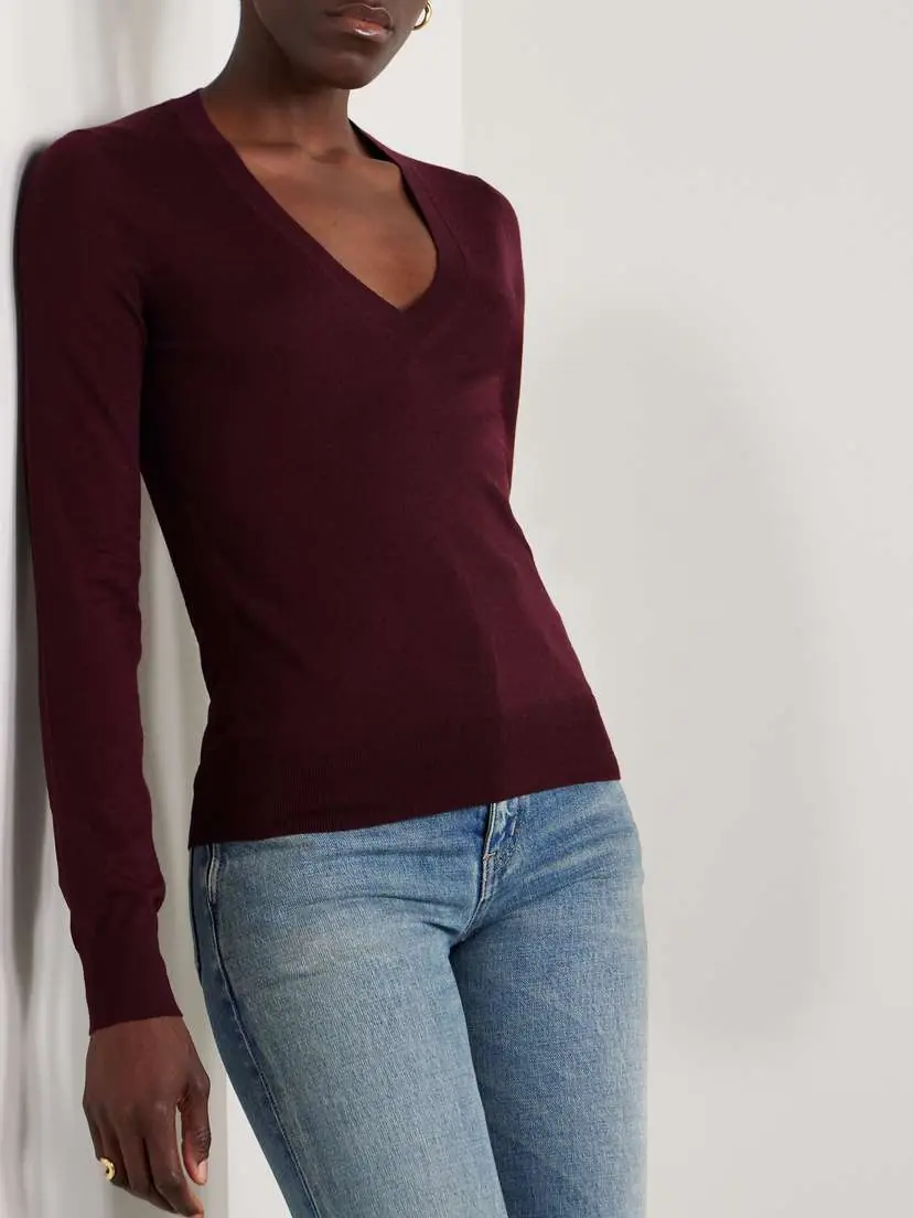 Saint Laurent Wool Sweater | Thumbnail 3