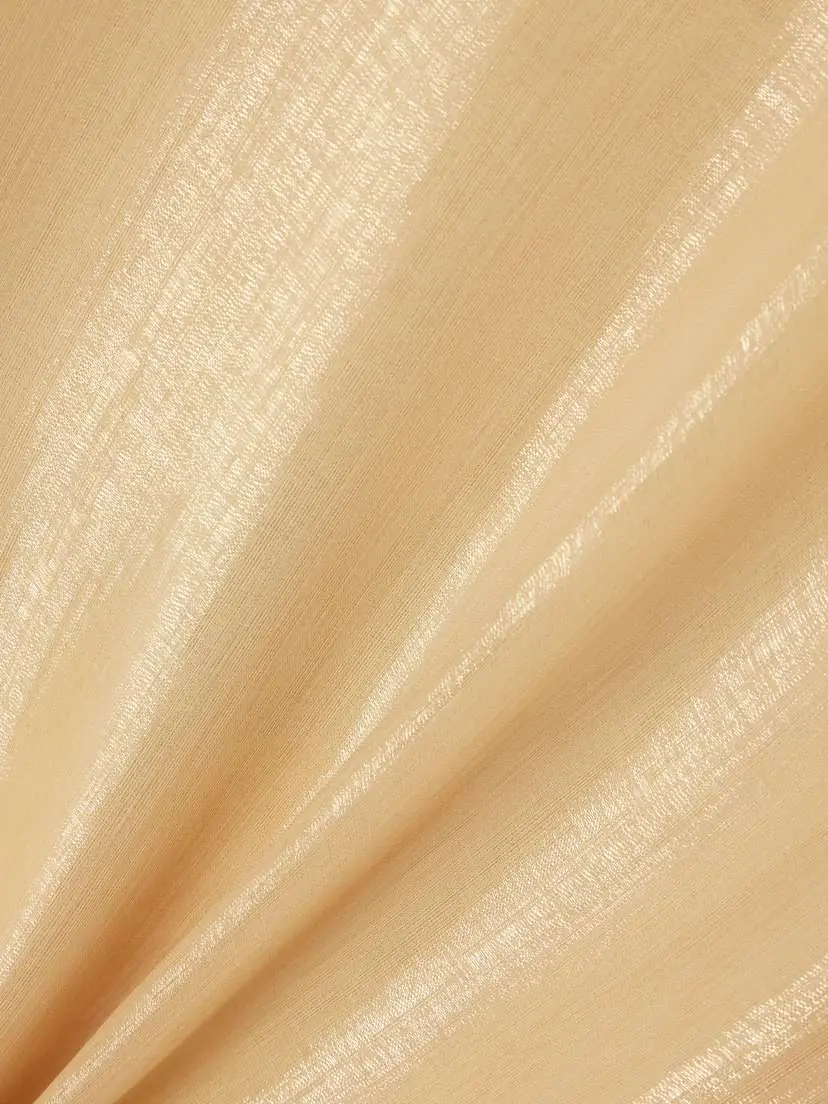 Taller Marmo Sphinx Draped Metallic Organza Gown | Thumbnail 4 Taller Marmo Sphinx Draped Metallic Organza Gown | Thumbnail 4