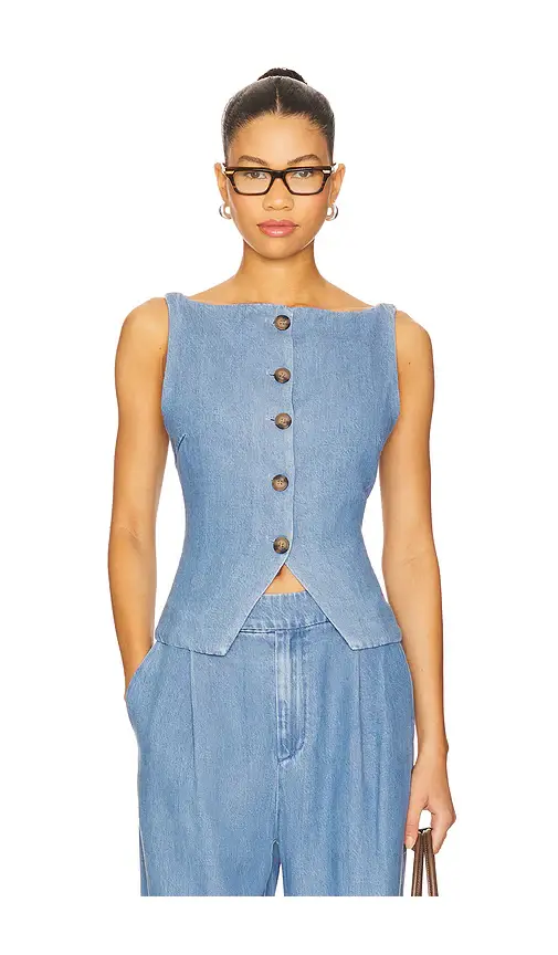 Lovers and Friends Agathe Vest Top | Image 1 Lovers and Friends Agathe Vest Top | Image 1
