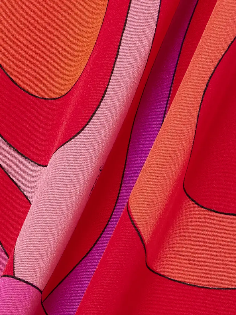 PUCCI Marmo Printed Silk Crepe De Chine Maxi Dress | Thumbnail 4 PUCCI Marmo Printed Silk Crepe De Chine Maxi Dress | Thumbnail 4