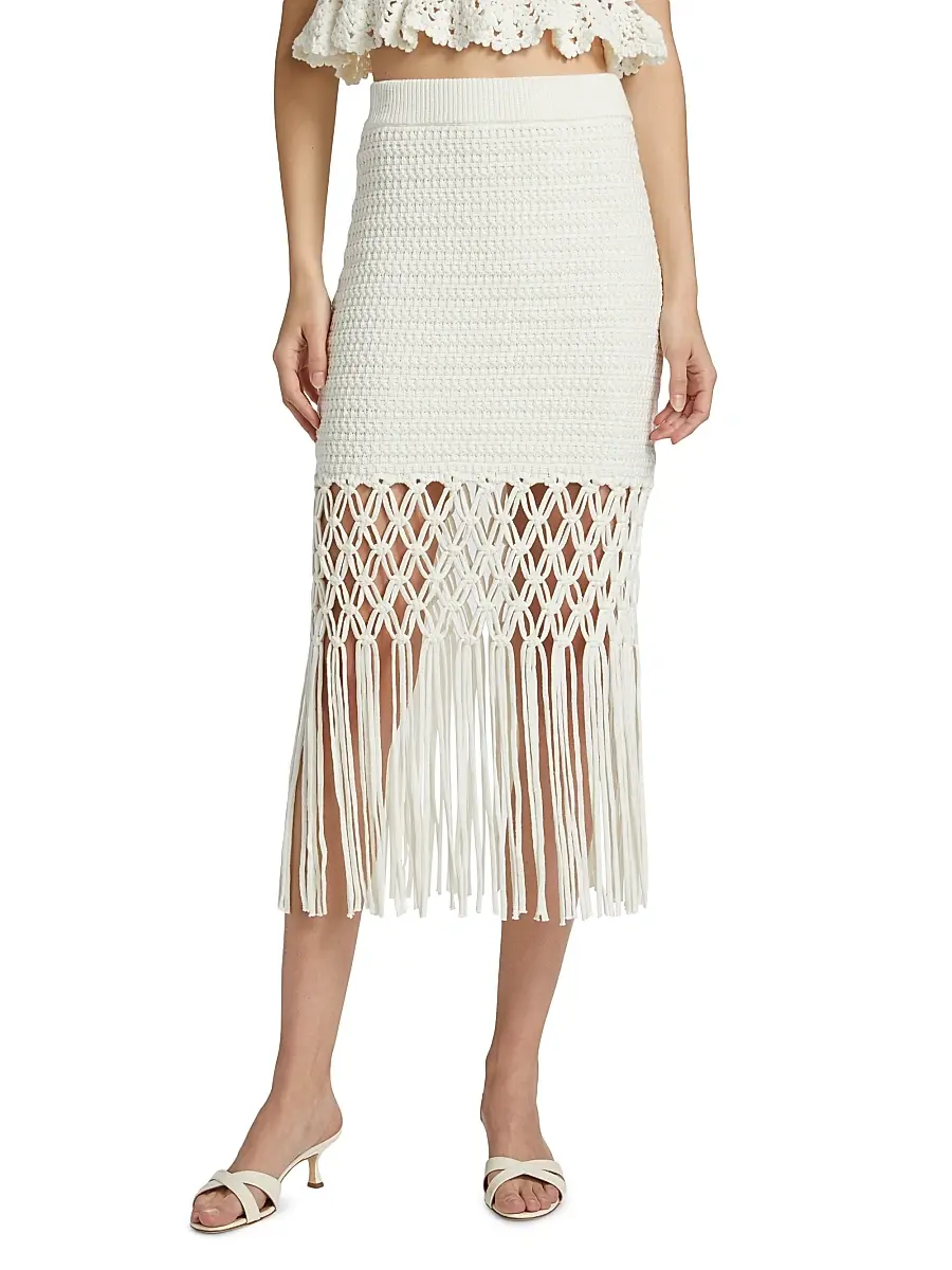 RAILS Women's Sevilla Cotton-Blend Knit Midi-Skirt | Thumbnail 3 RAILS Women's Sevilla Cotton-Blend Knit Midi-Skirt | Thumbnail 3