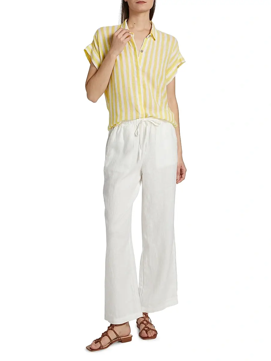 RAILS Women's Jamie Striped Linen-Blend Shirt | Thumbnail 2 RAILS Women's Jamie Striped Linen-Blend Shirt | Thumbnail 2