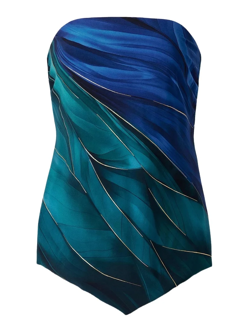 Women's Maldiva Printed Tankini Top Women's Maldiva Printed Tankini Top