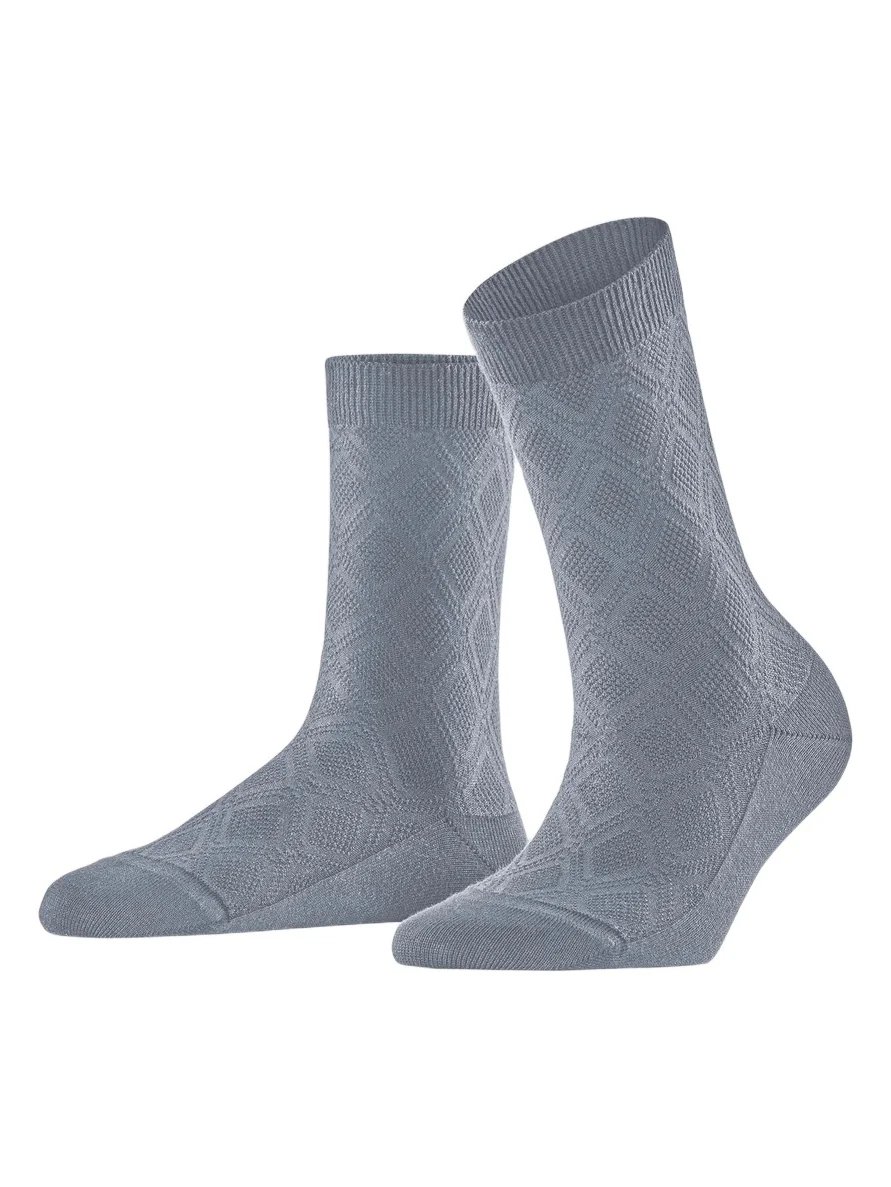 FALKE Women's New Prep Cotton-Blend Crew Socks
