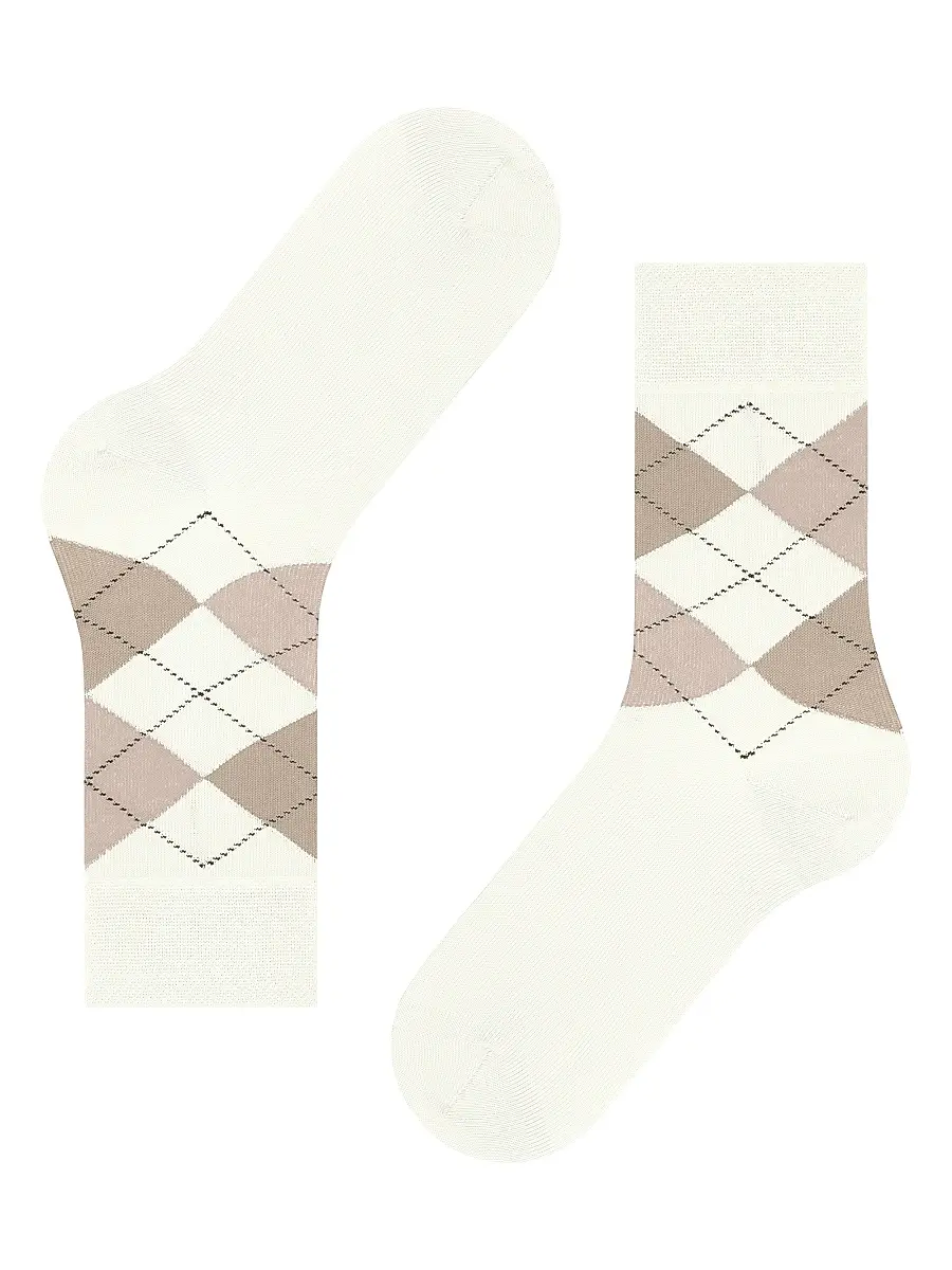 FALKE Women's Sensitive Argyle Cotton-Blend Sock | Thumbnail 3 FALKE Women's Sensitive Argyle Cotton-Blend Sock | Thumbnail 3