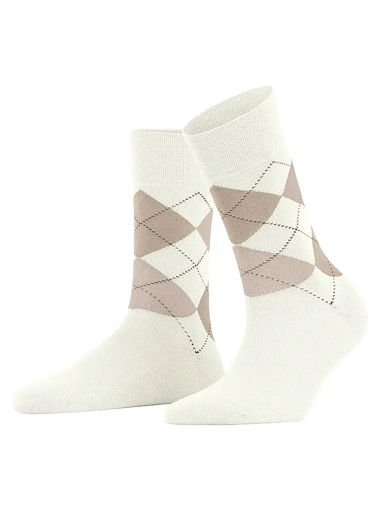 FALKE Women's Sensitive Argyle Cotton-Blend Sock