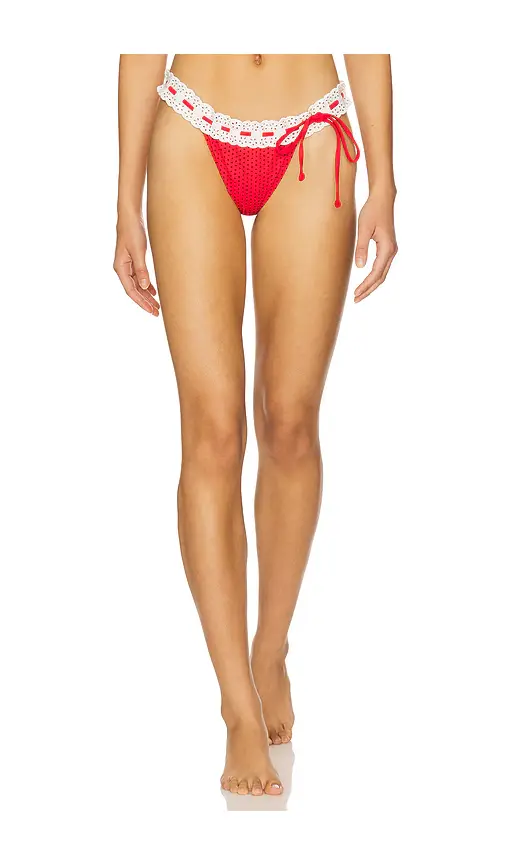 Frankies Bikinis Lacey Bikini Bottom | Image 1 Frankies Bikinis Lacey Bikini Bottom | Image 1