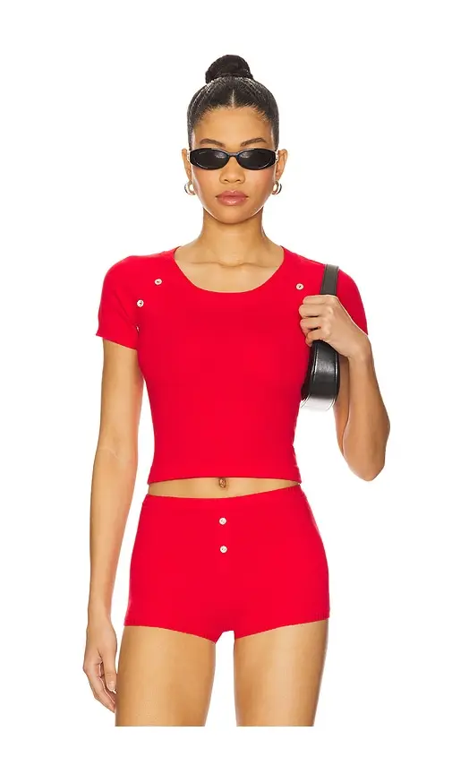 Frankies Bikinis Callum Cloud Knit Shirt | Image 1 Frankies Bikinis Callum Cloud Knit Shirt | Image 1