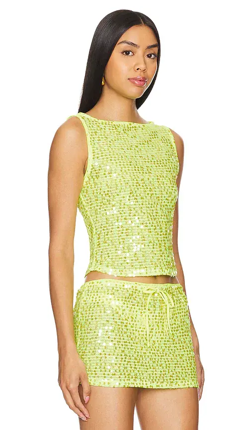 Lovers and Friends Erin Sequin Top | Thumbnail 2 Lovers and Friends Erin Sequin Top | Thumbnail 2