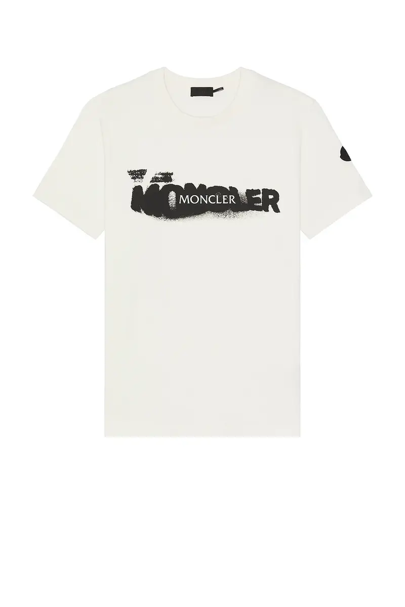 Moncler Short Sleeve Tee | Image 1 Moncler Short Sleeve Tee | Image 1