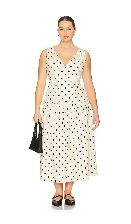 L'Academie Polina Midi Dress | Thumbnail 2 L'Academie Polina Midi Dress | Thumbnail 2