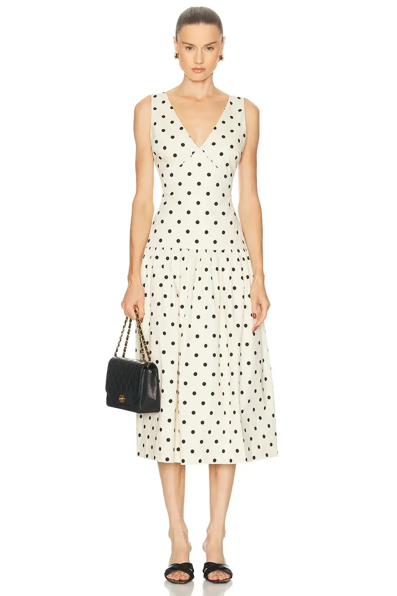 L'Academie Polina Midi Dress | Thumbnail 3 L'Academie Polina Midi Dress | Thumbnail 3