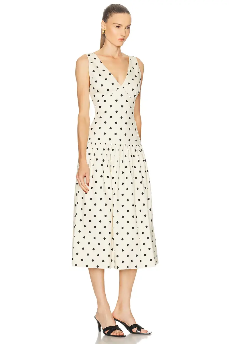 L'Academie Polina Midi Dress | Thumbnail 4 L'Academie Polina Midi Dress | Thumbnail 4