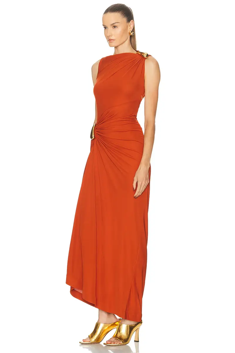 Bottega Veneta Sleeveless Jersey Dress | Thumbnail 3 Bottega Veneta Sleeveless Jersey Dress | Thumbnail 3