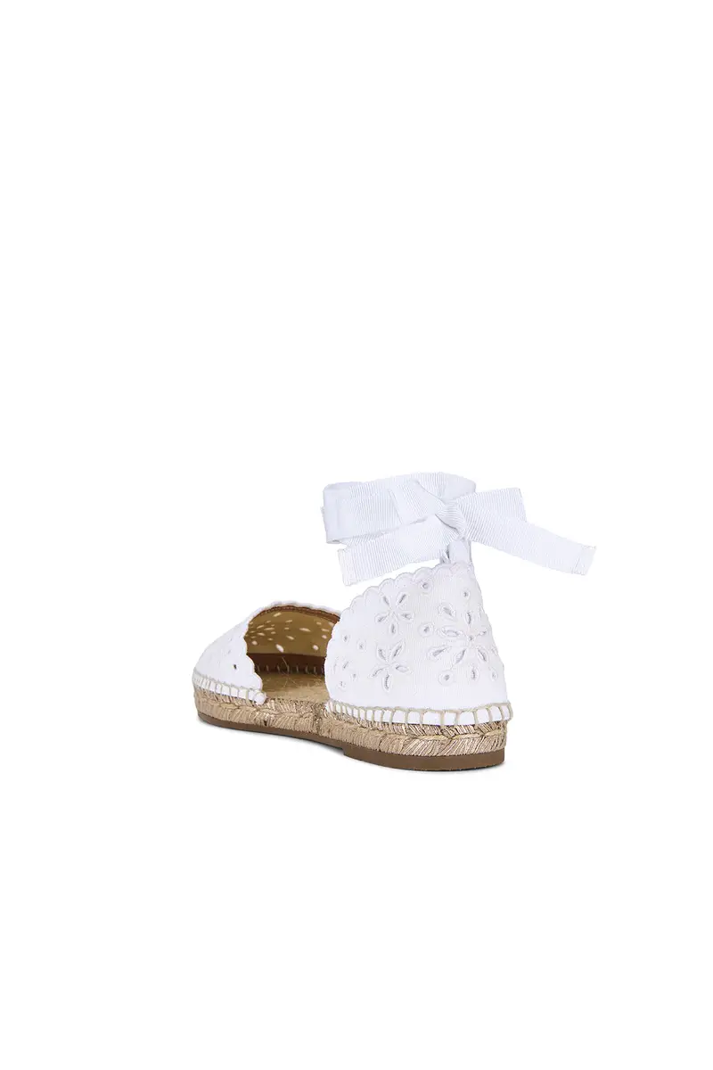 Aquazzura Broderie Espadrille Flat | Thumbnail 3 Aquazzura Broderie Espadrille Flat | Thumbnail 3