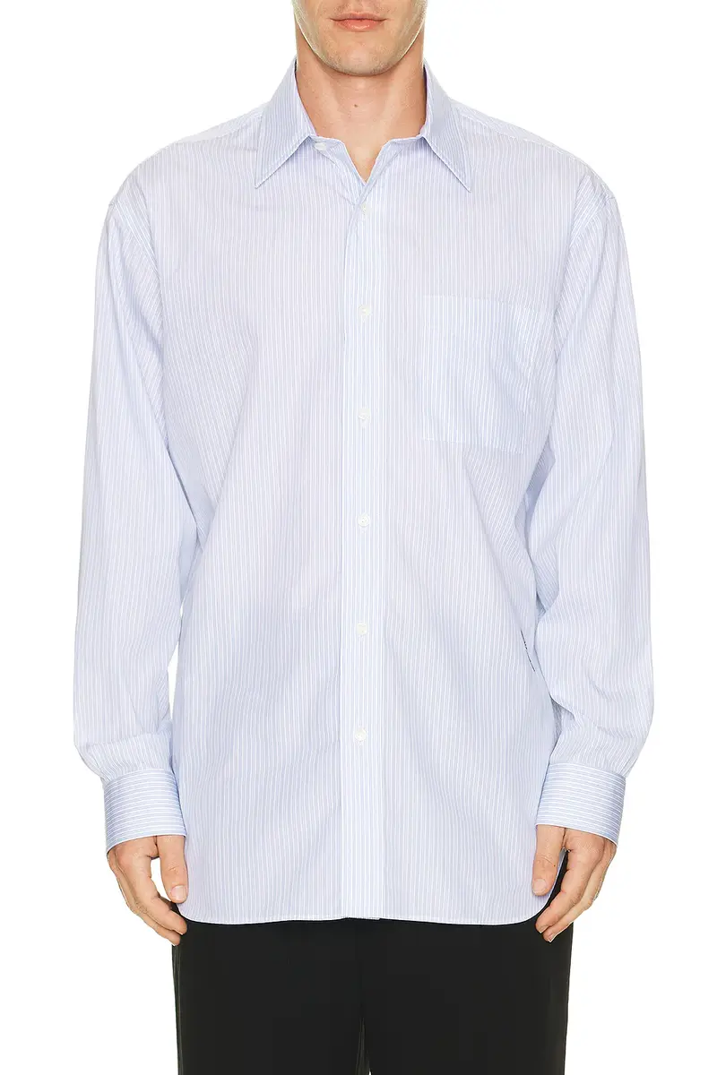 Bottega Veneta Cotton Poplin Stripe Shirt | Thumbnail 4