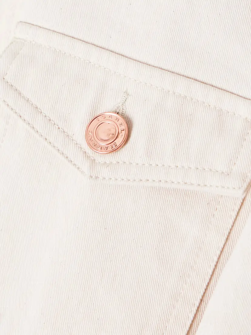 Isabel Marant Nolinea Corduroy-trimmed Cotton-twill Jacket | Thumbnail 5