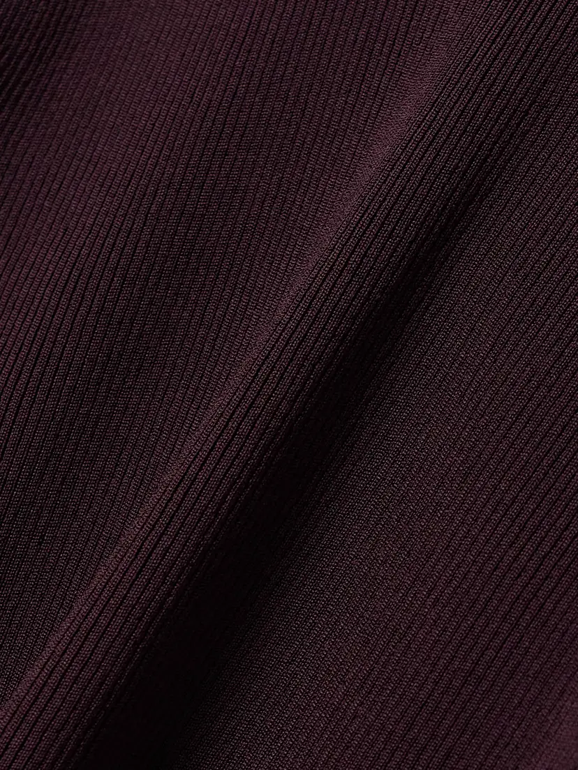 Khaite Benita Ribbed-knit Turtleneck Top | Thumbnail 4