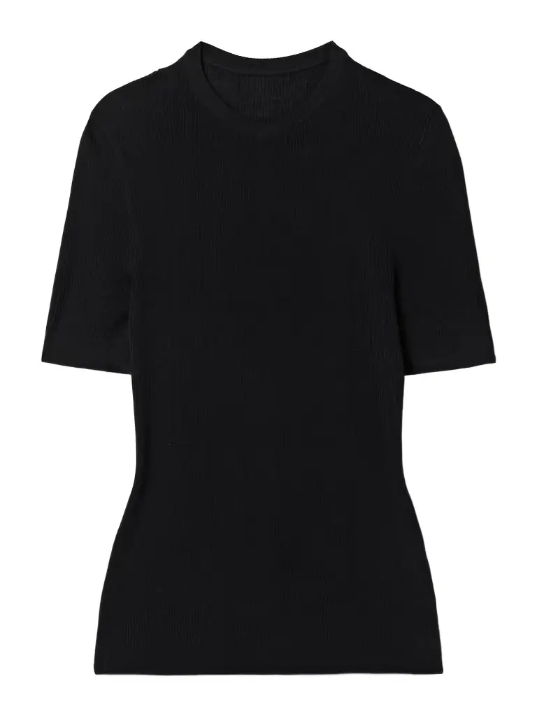 Khaite Celina Ribbed Wool-blend Top | Image 1 Khaite Celina Ribbed Wool-blend Top | Image 1