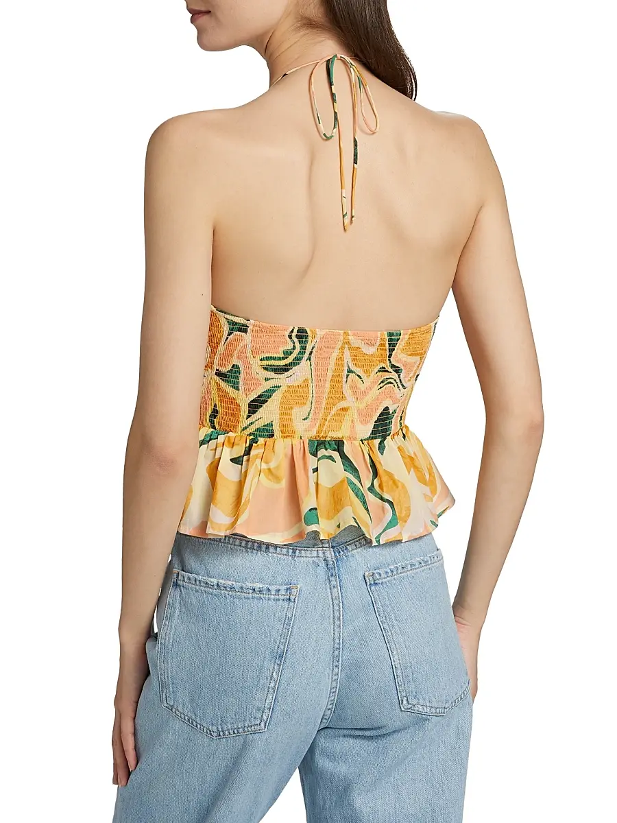 RAILS Women's Gwendolyn Abstract Cotton Sleeveless Top | Thumbnail 5