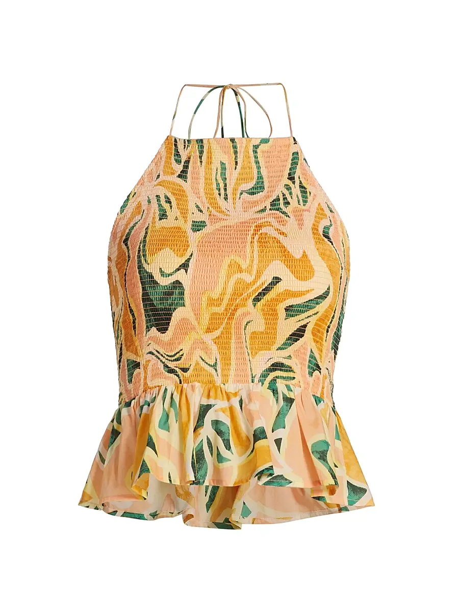 RAILS Women's Gwendolyn Abstract Cotton Sleeveless Top