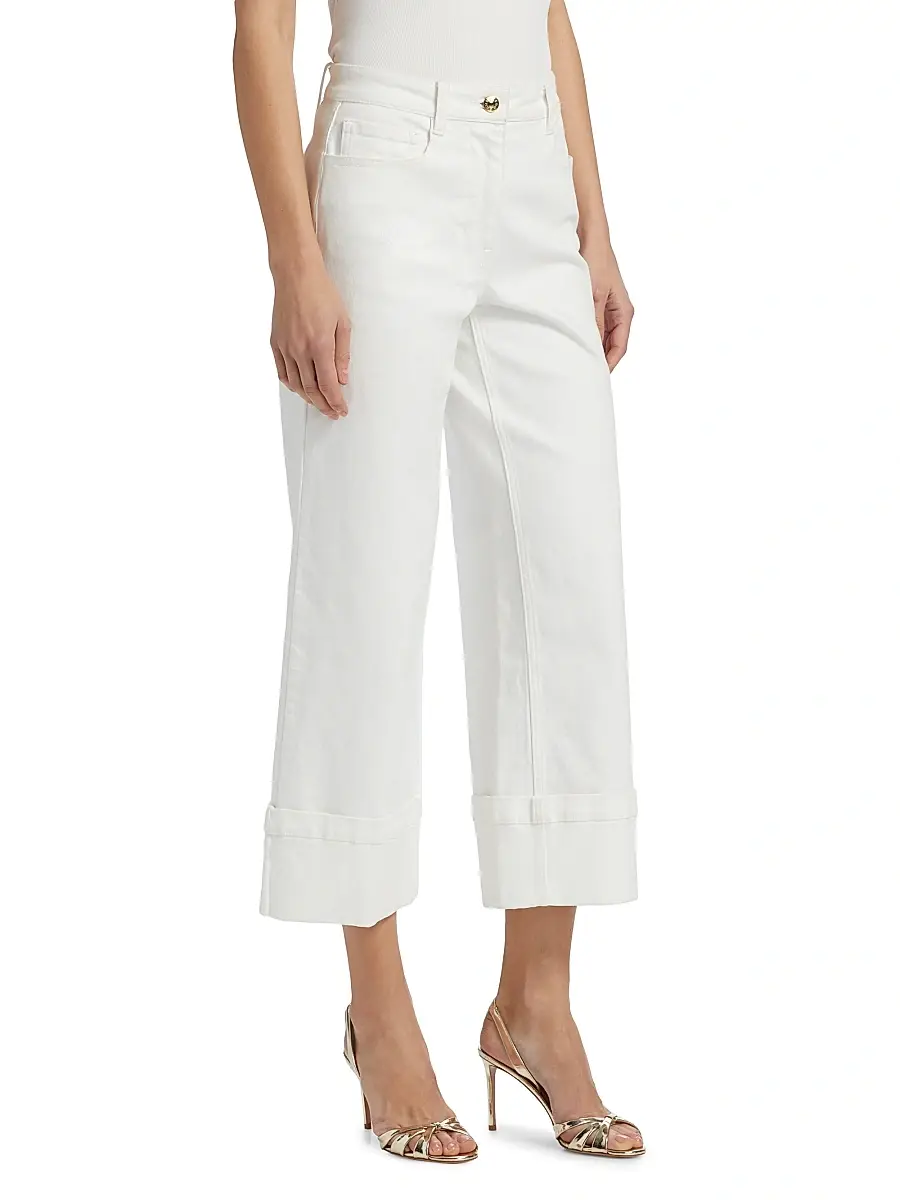Generation Love Women's Eros High-Rise Wide-Leg Cuffed Jeans | Thumbnail 4 Generation Love Women's Eros High-Rise Wide-Leg Cuffed Jeans | Thumbnail 4