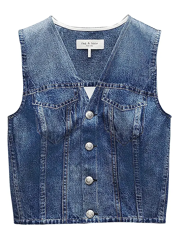 rag & bone Women's rb Miramar Ponte Isabella Vest