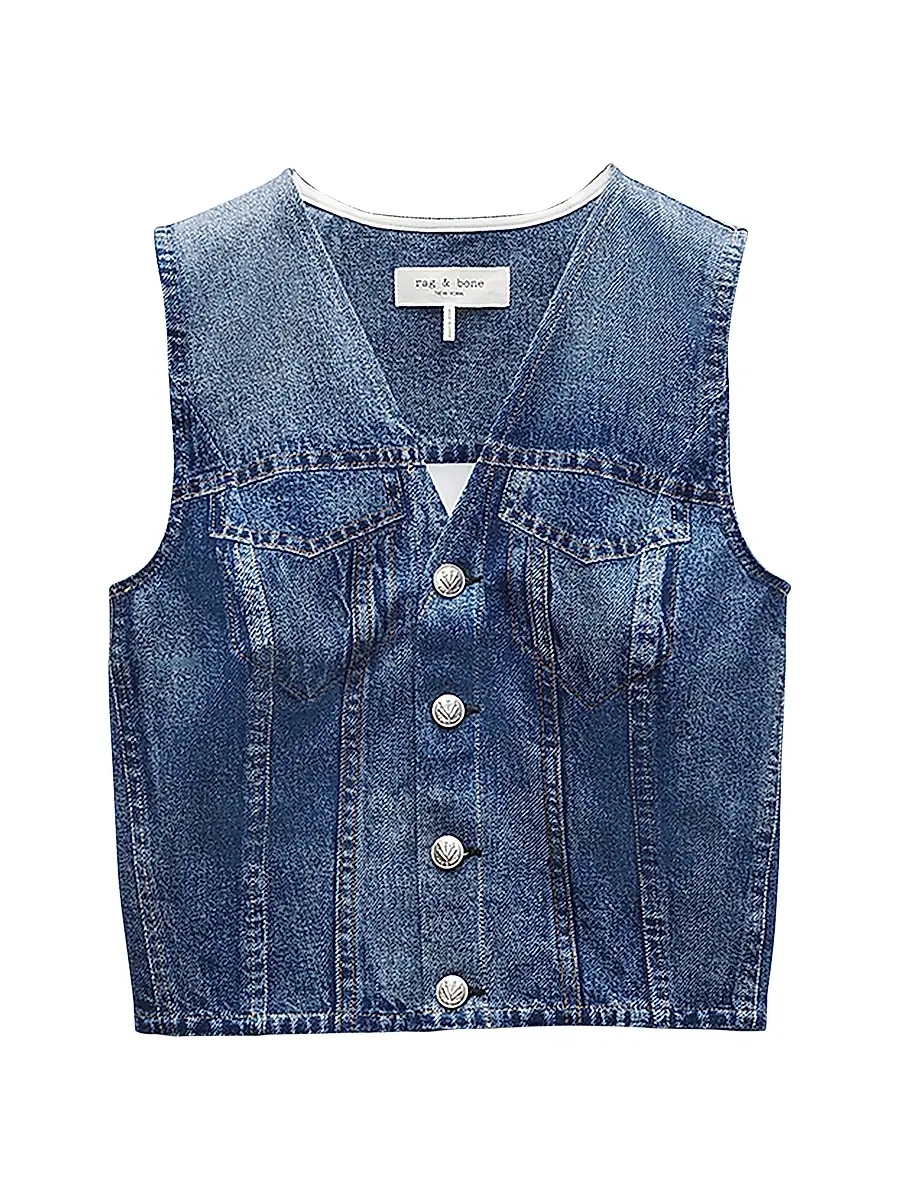 rag & bone Women's rb Miramar Ponte Isabella Vest