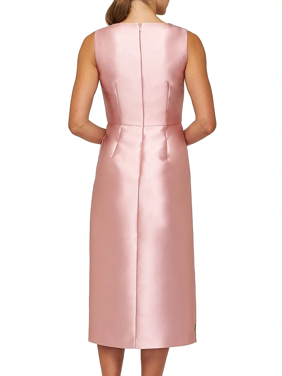 Kay Unger Women's Briella Floral Midi-Dress | Thumbnail 4 Kay Unger Women's Briella Floral Midi-Dress | Thumbnail 4