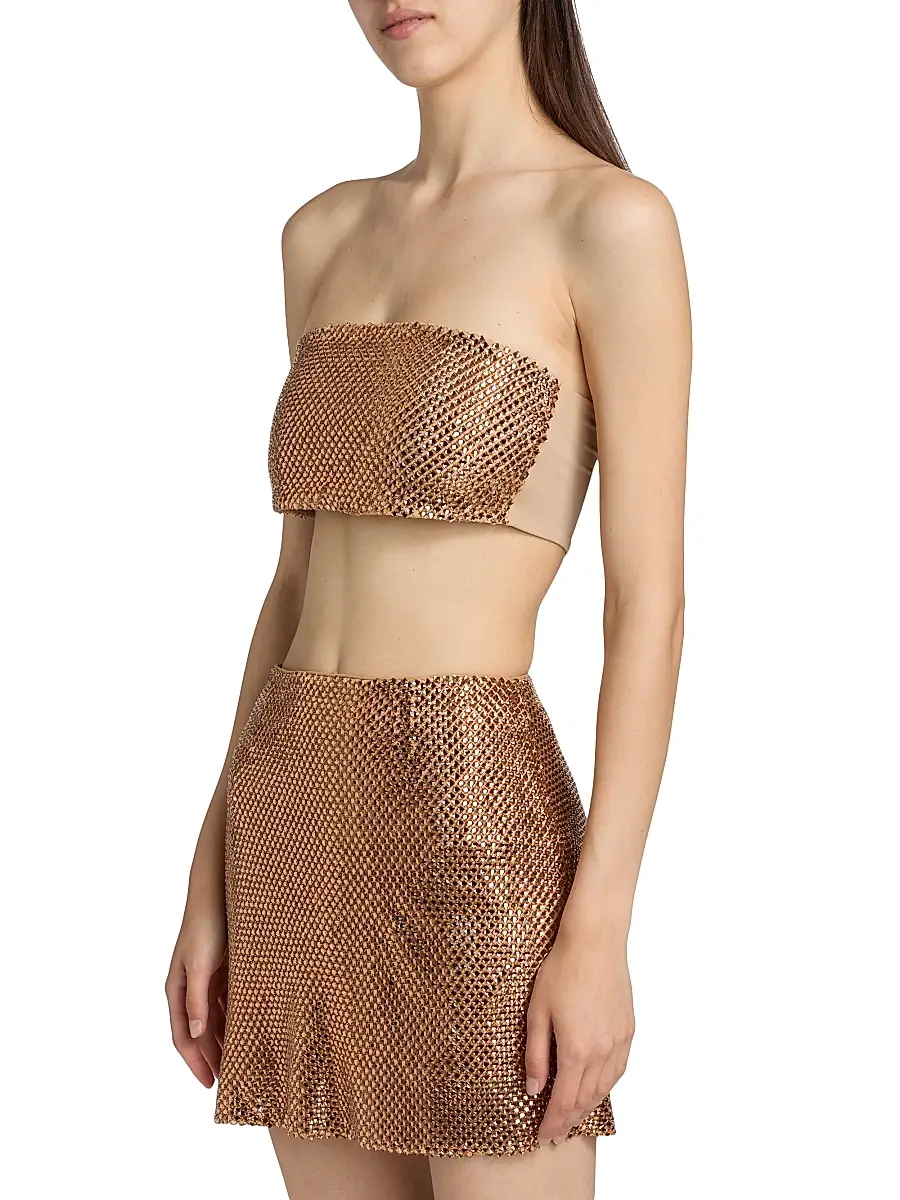 Mariandree Gaitan Women's Elise Crystal Bandeau | Thumbnail 4 Mariandree Gaitan Women's Elise Crystal Bandeau | Thumbnail 4