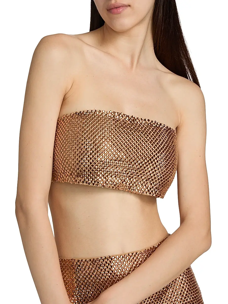 Mariandree Gaitan Women's Elise Crystal Bandeau | Thumbnail 6 Mariandree Gaitan Women's Elise Crystal Bandeau | Thumbnail 6