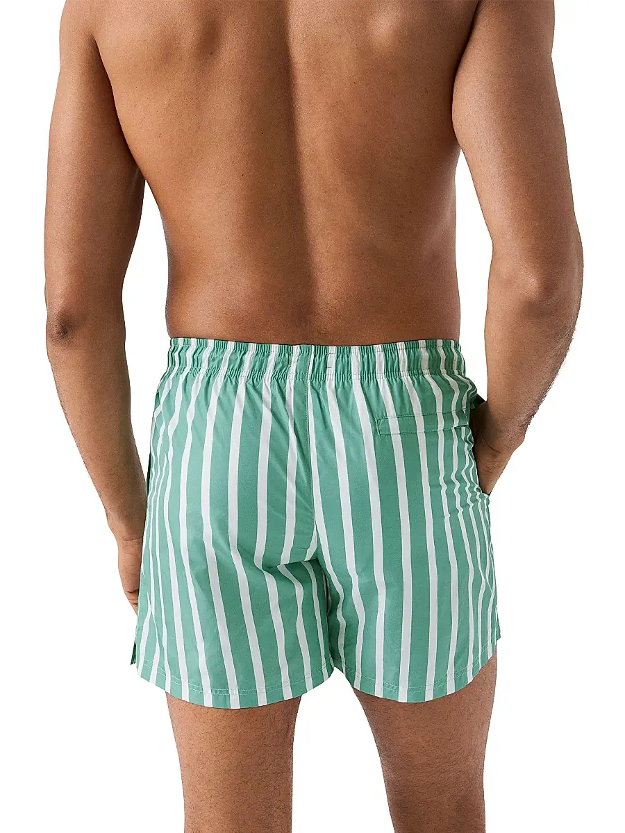 Eton Men's Striped Swim Shorts | Thumbnail 4 Eton Men's Striped Swim Shorts | Thumbnail 4