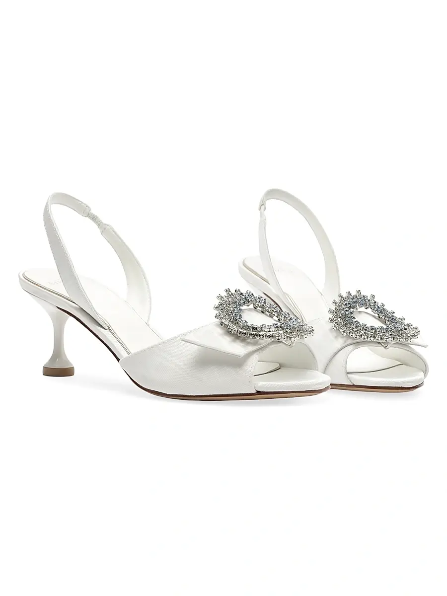 Alexandre Birman Women's Easy Madelina Crystal-Embellished 60MM Slingback Sandals | Thumbnail 3 Alexandre Birman Women's Easy Madelina Crystal-Embellished 60MM Slingback Sandals | Thumbnail 3