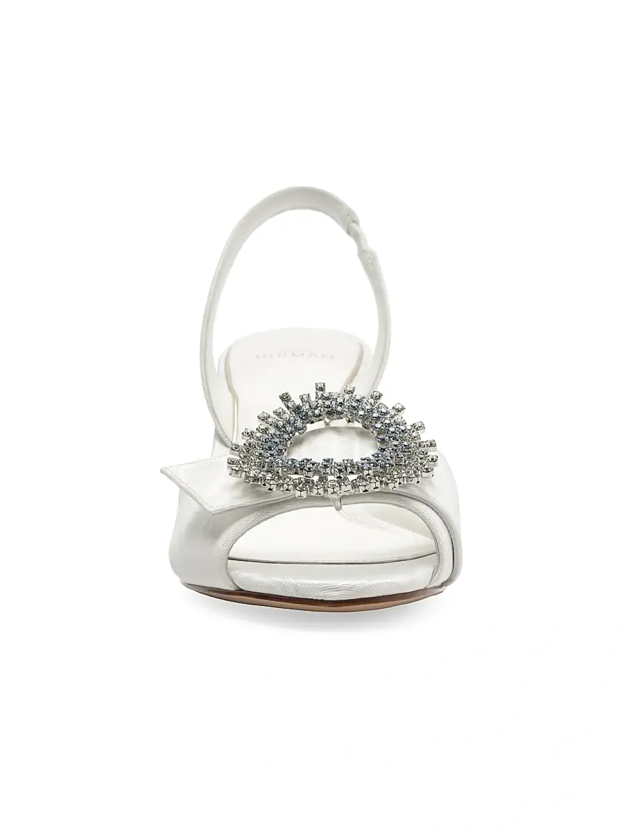 Alexandre Birman Women's Easy Madelina Crystal-Embellished 60MM Slingback Sandals | Thumbnail 5 Alexandre Birman Women's Easy Madelina Crystal-Embellished 60MM Slingback Sandals | Thumbnail 5