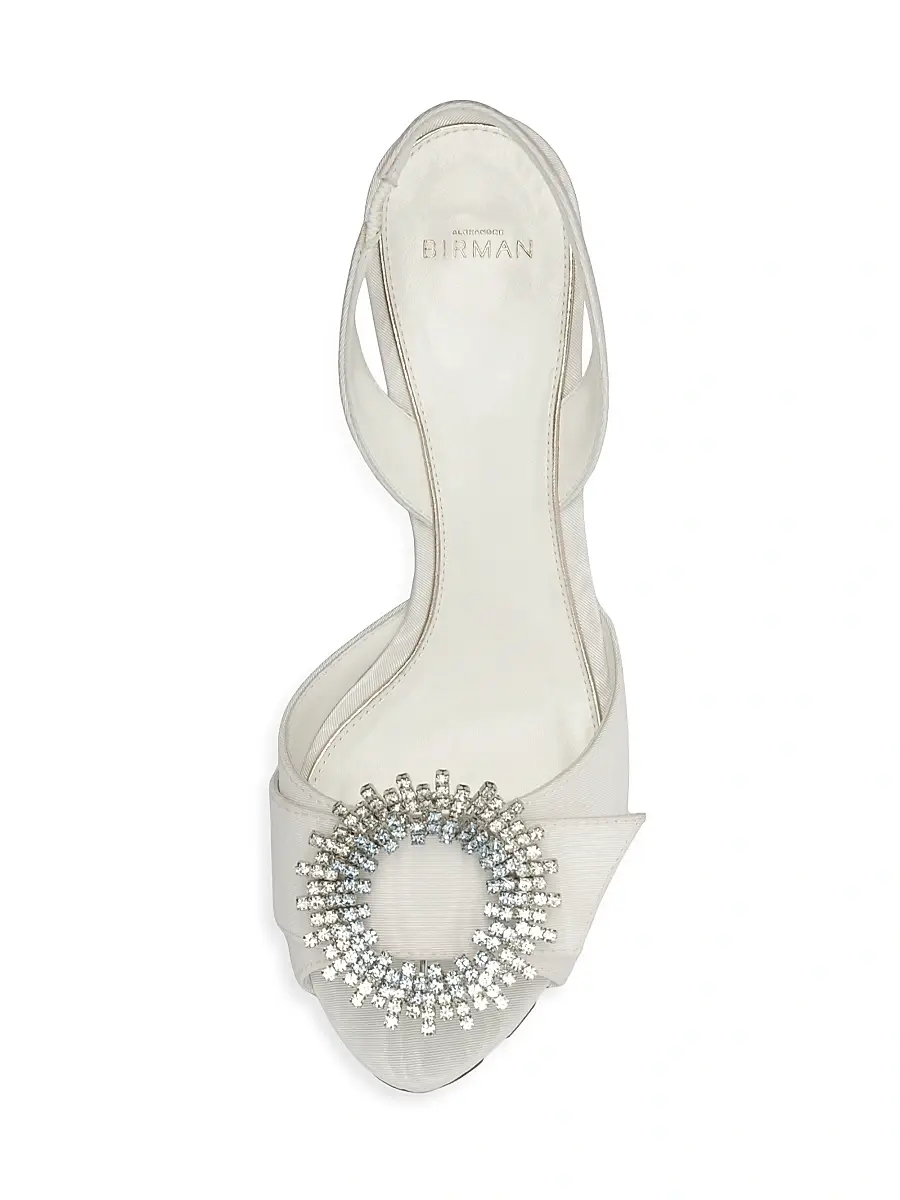 Alexandre Birman Women's Easy Madelina Crystal-Embellished 60MM Slingback Sandals | Thumbnail 7 Alexandre Birman Women's Easy Madelina Crystal-Embellished 60MM Slingback Sandals | Thumbnail 7