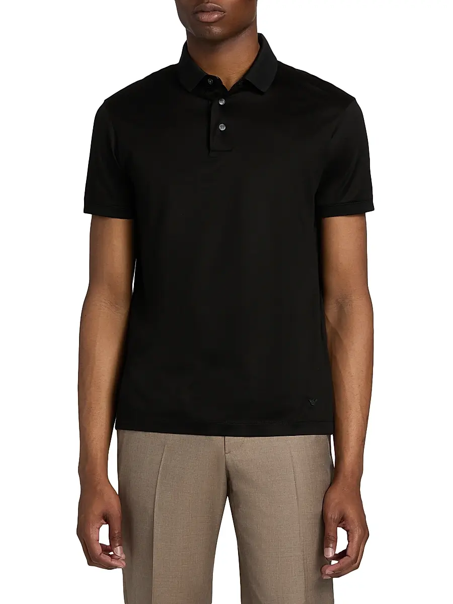 Giorgio Armani Men's RP Polo Shirt | Thumbnail 3 Giorgio Armani Men's RP Polo Shirt | Thumbnail 3
