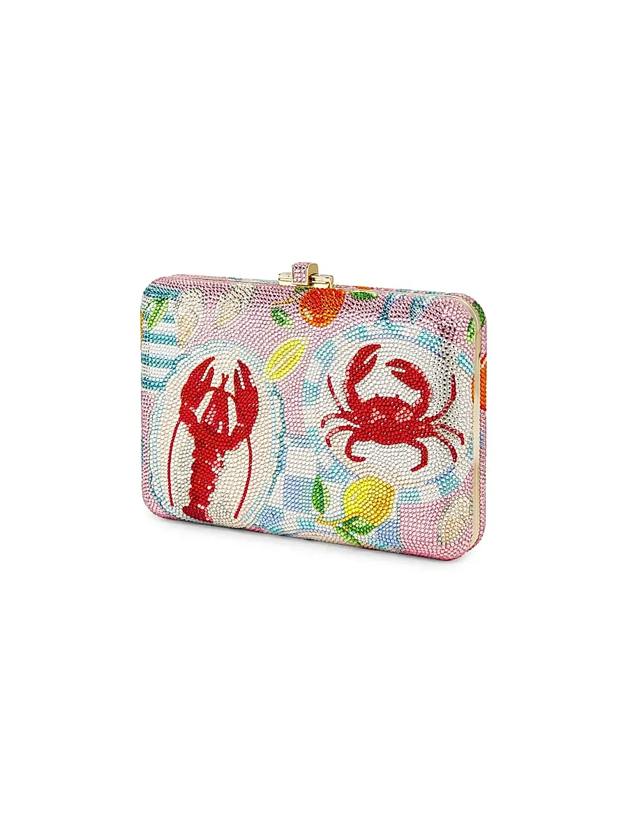 Judith Leiber Couture Women's Slim Slide Clutch | Thumbnail 4 Judith Leiber Couture Women's Slim Slide Clutch | Thumbnail 4