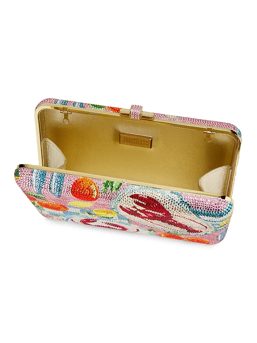 Judith Leiber Couture Women's Slim Slide Clutch | Thumbnail 5 Judith Leiber Couture Women's Slim Slide Clutch | Thumbnail 5