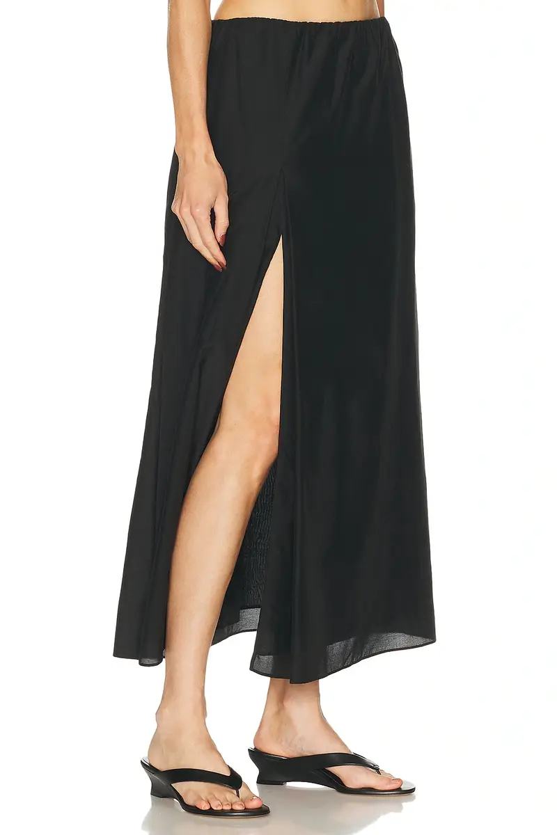 Loulou de Saison Carmen Long Gathered Skirt | Thumbnail 2