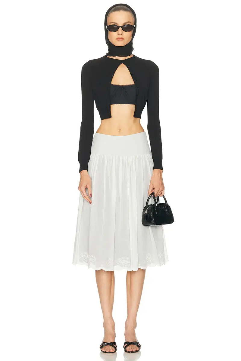 Mirror Palais Petal Lady Length Skirt | Thumbnail 5