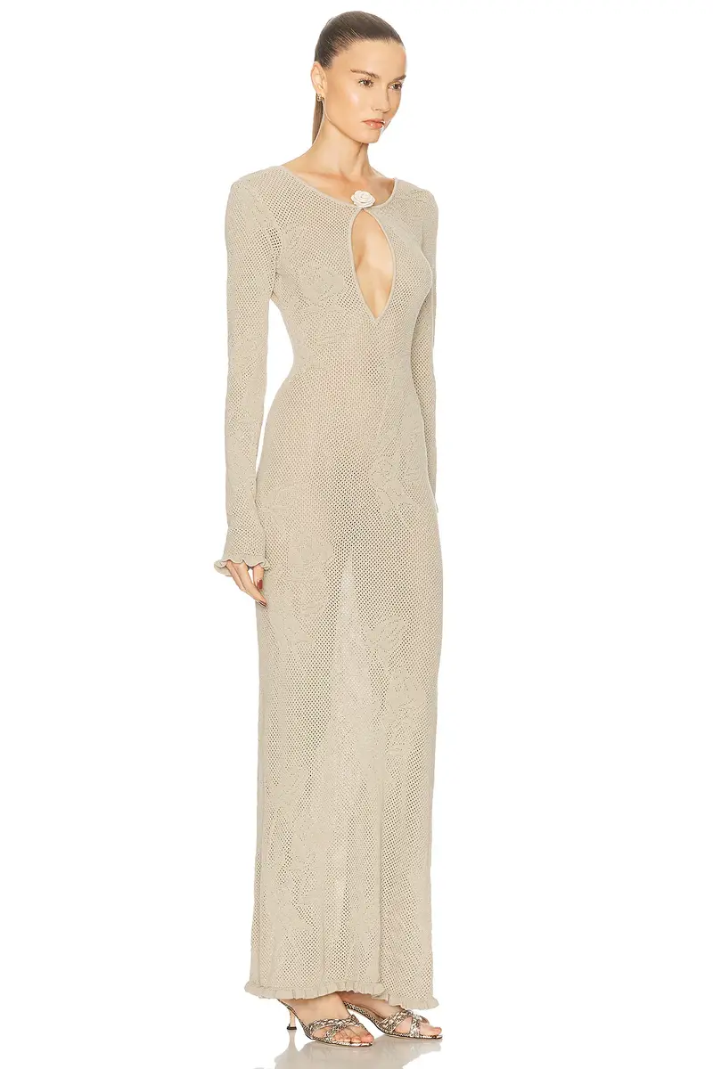 Mirror Palais Rose Pointelle Knit Dress | Thumbnail 2 Mirror Palais Rose Pointelle Knit Dress | Thumbnail 2
