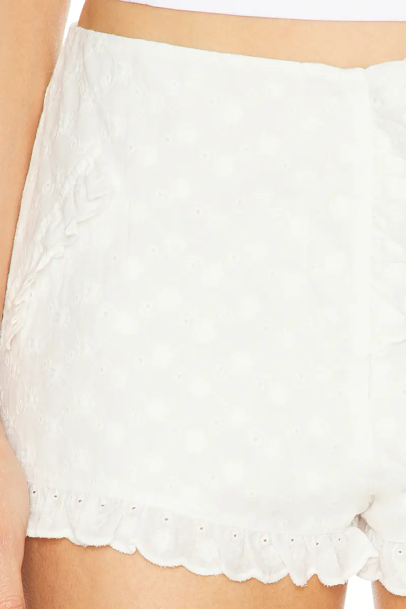 Mirror Palais Love Letter Eyelet Short | Thumbnail 6
